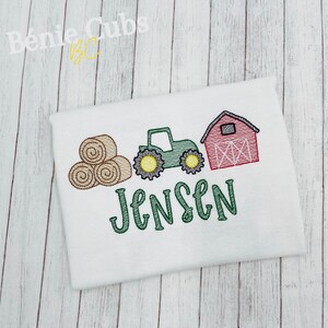 Farm Trio Birthday Shirt