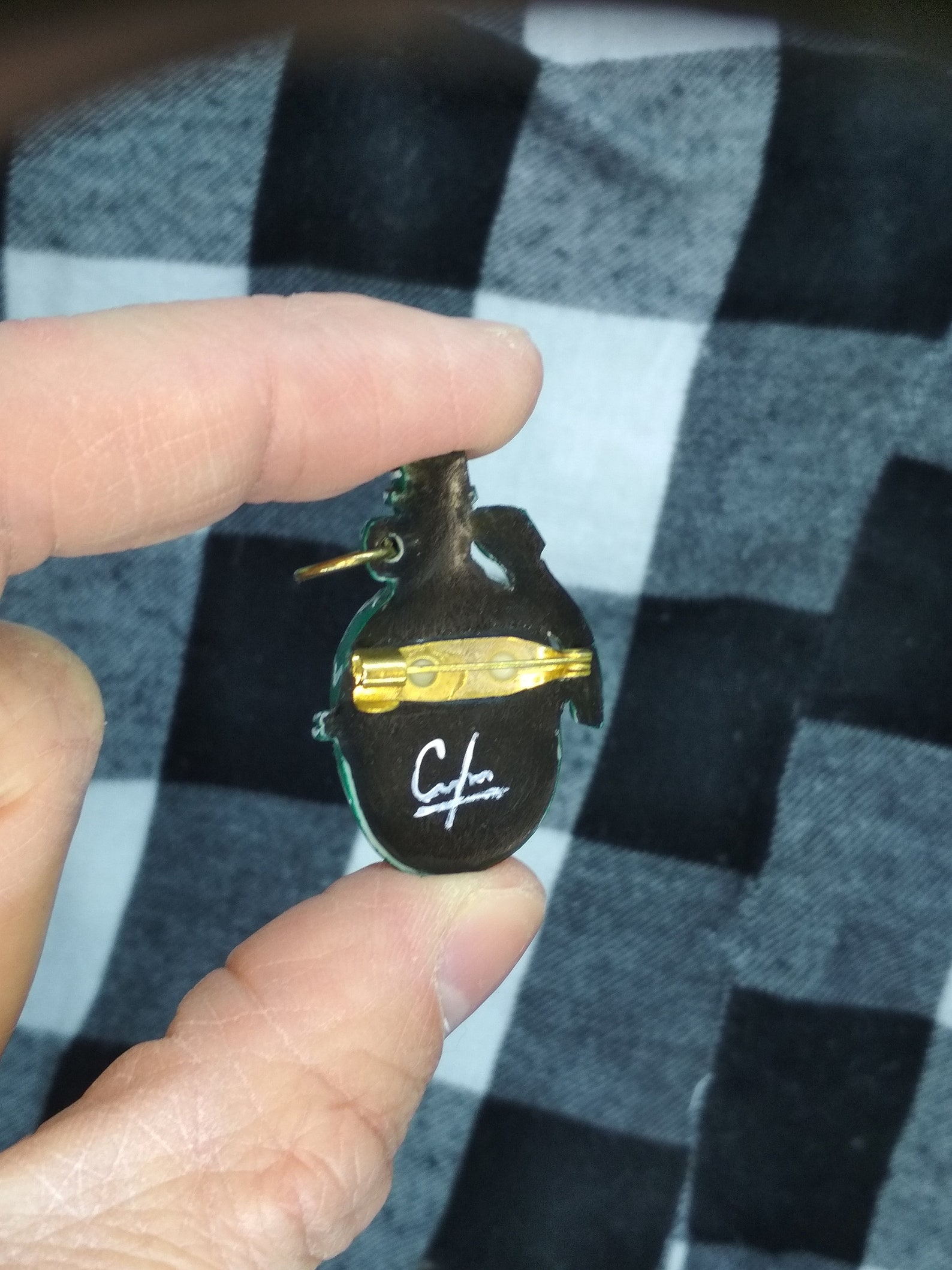 Grenade Badges Set of 3 Badges Handmade Brooch Pin gift Etsy