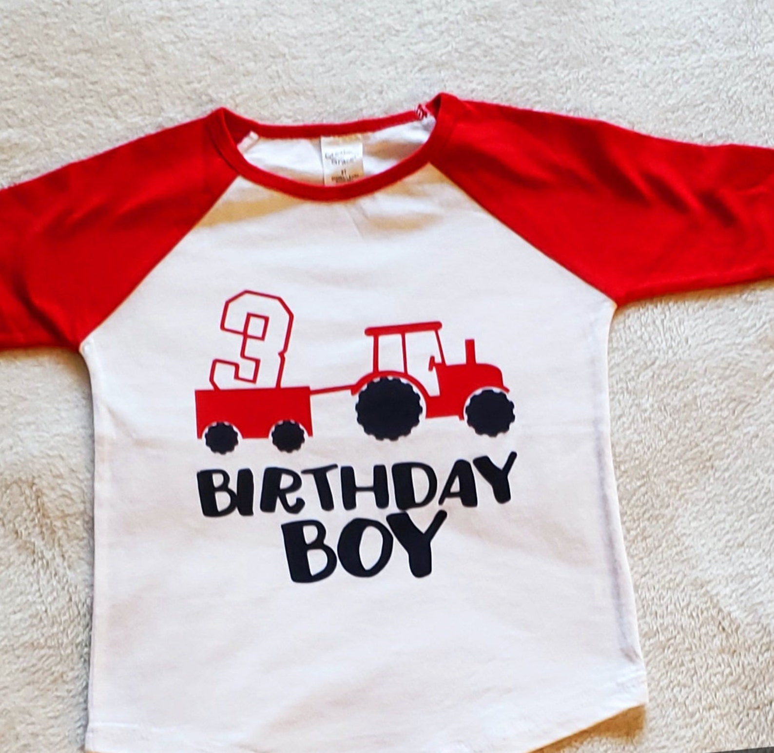 3 Year Old Birthday Shirt 3rd Birthday Shirt Toddler Boy Etsy