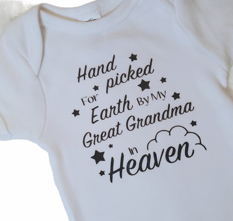 Hand picked for earth by my sister in heaven rainbow baby etsy