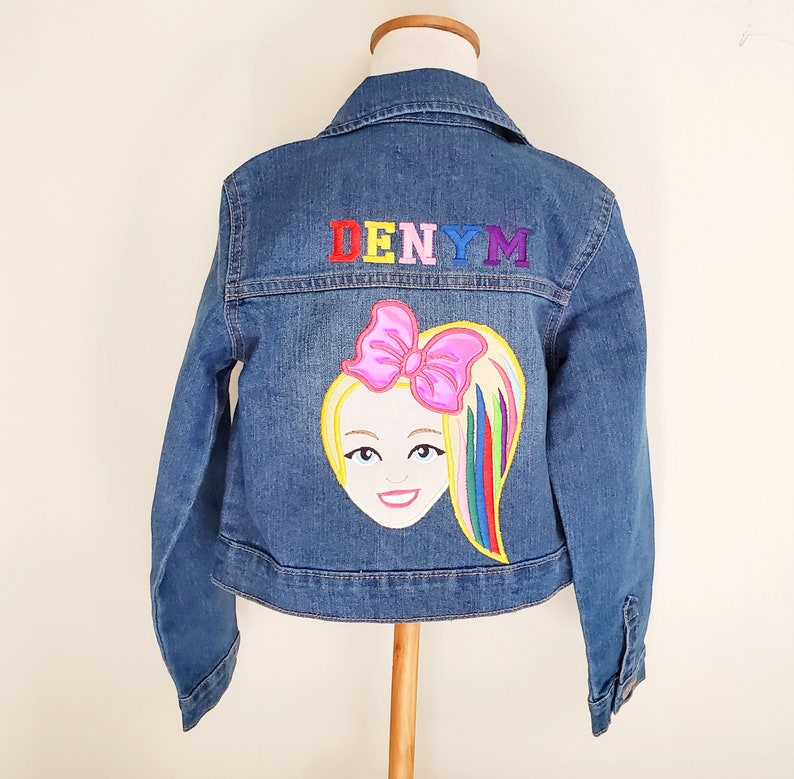 Jojo Siwa Denim Jacket Girl Spring 
