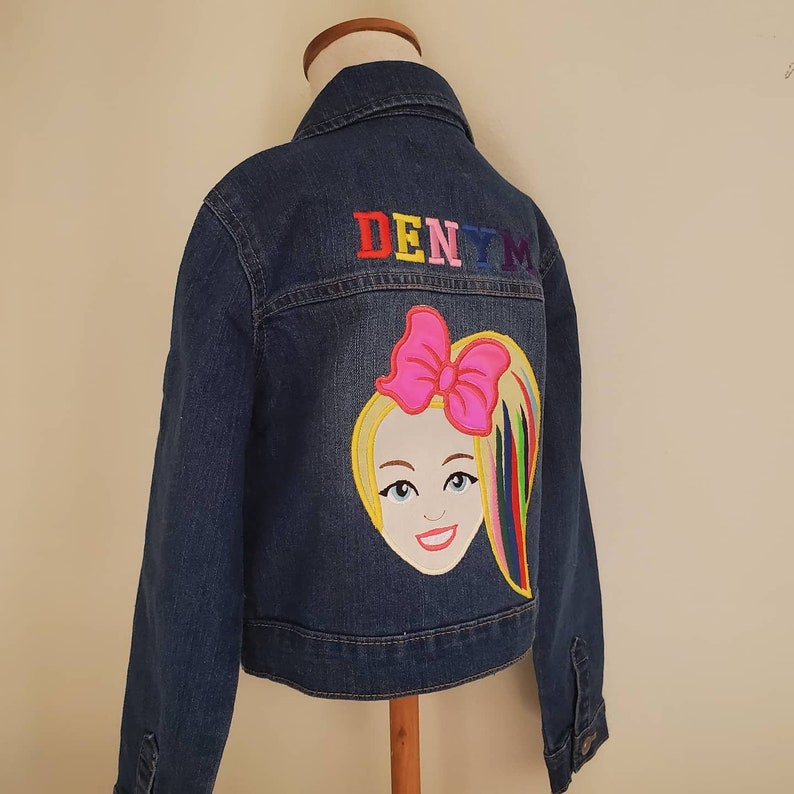 Jojo Siwa Denim Jacket Girl Spring 