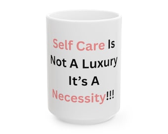 Self Care Motivational Mug for Women | Inspirational gift for healing