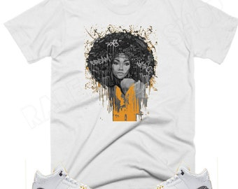 laser orange graphic tee