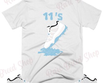 Teddy Bear Air Jordan Retro 11 Low Legend Blue Sneaker Tee Etsy
