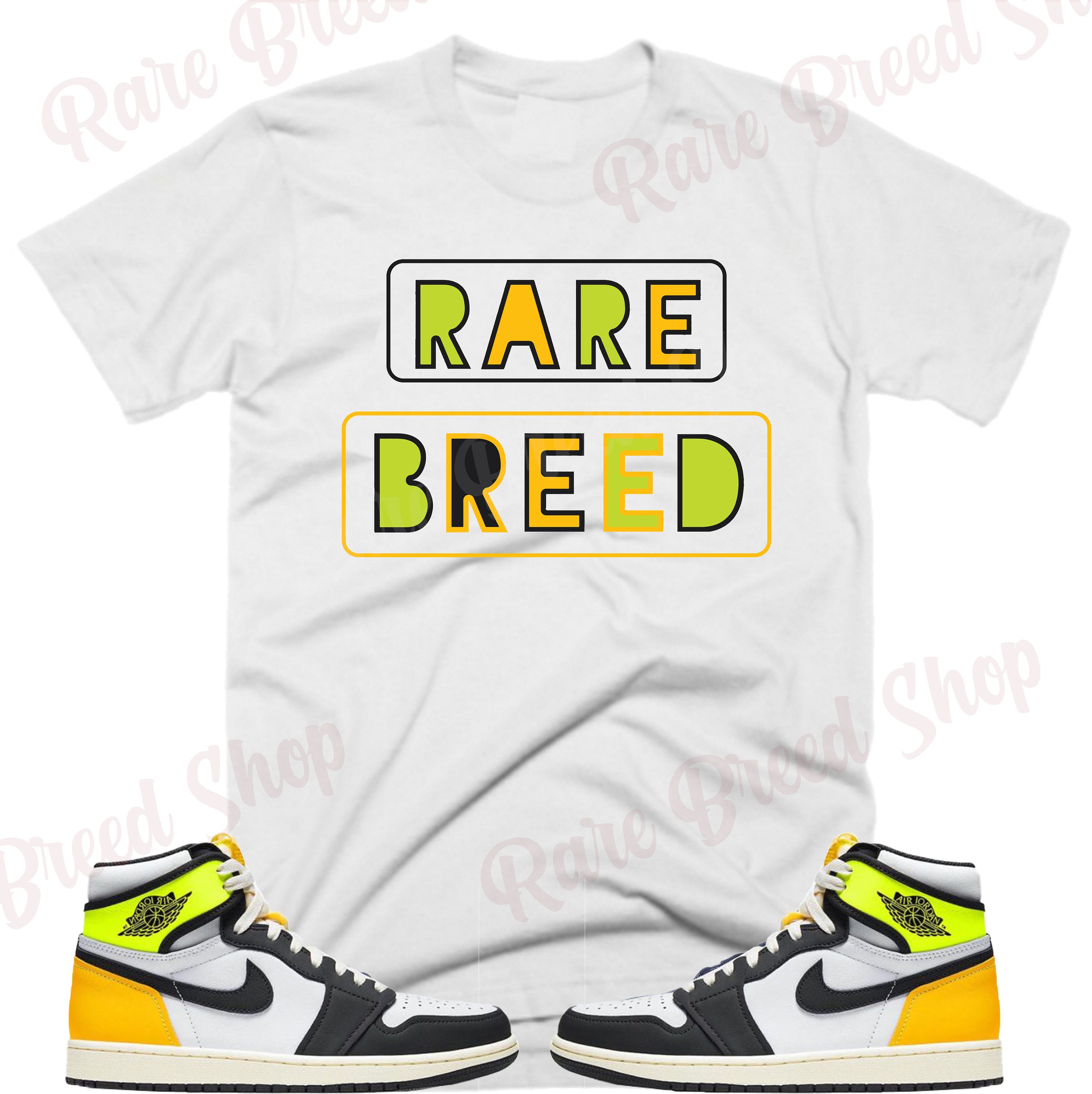 Gold Volt Rare Breed Sneaker Tee Retro 