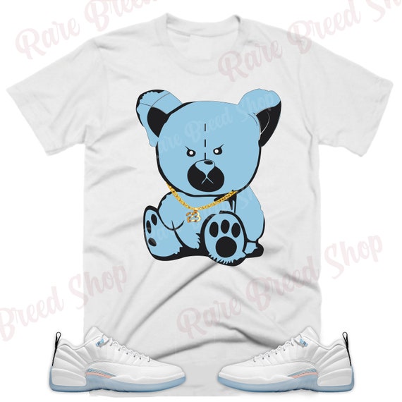 Oso de peluche Air Jordan Retro 12 camiseta de zapatillas de | Etsy España