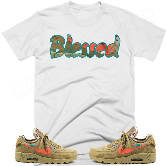 off white air max 90 desert ore outfit