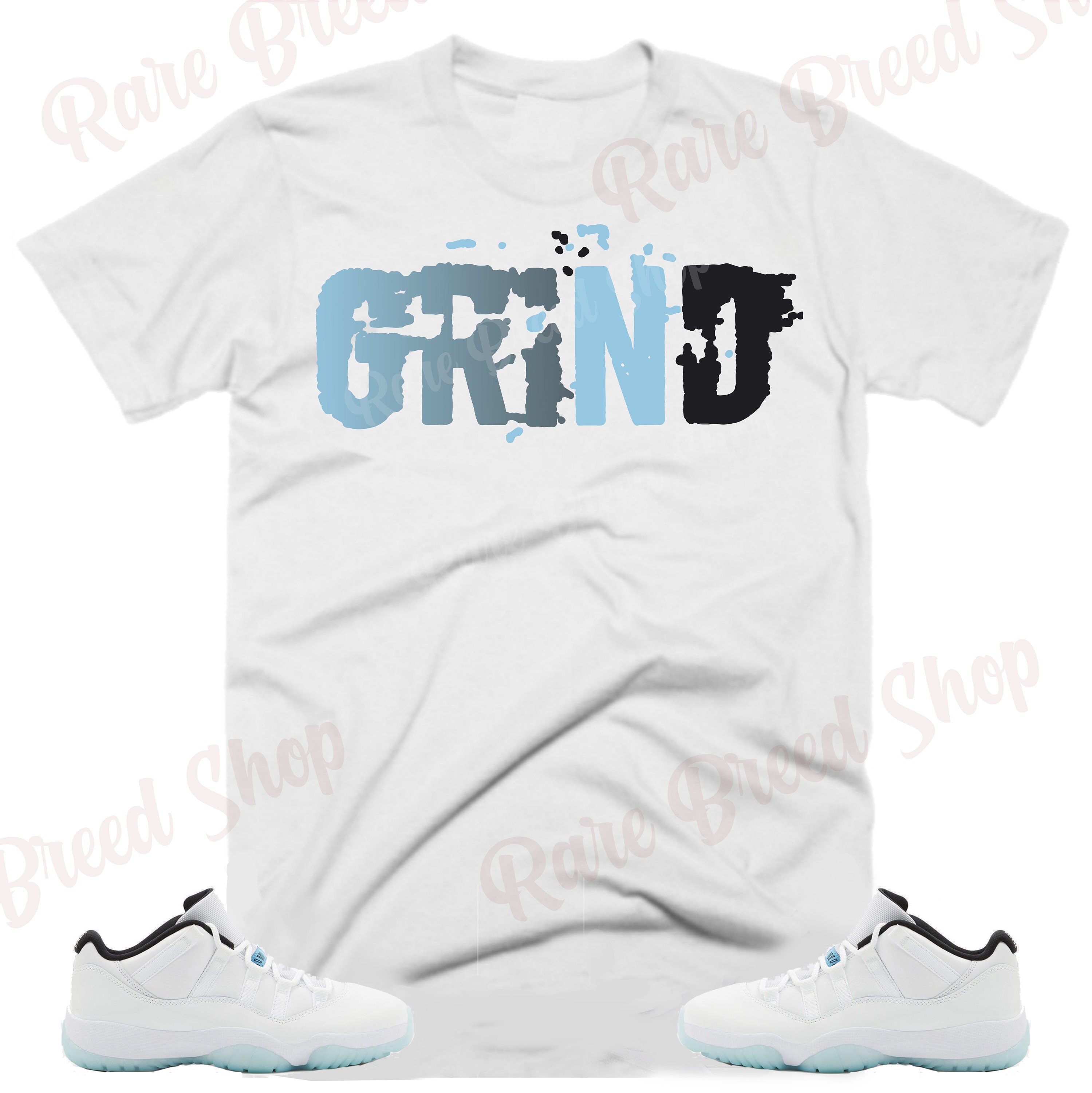 Grind Air Jordan Retro 11 Low Legend Blue Sneaker Tee Retro Etsy Australia