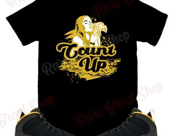 dark charcoal university gold shirt