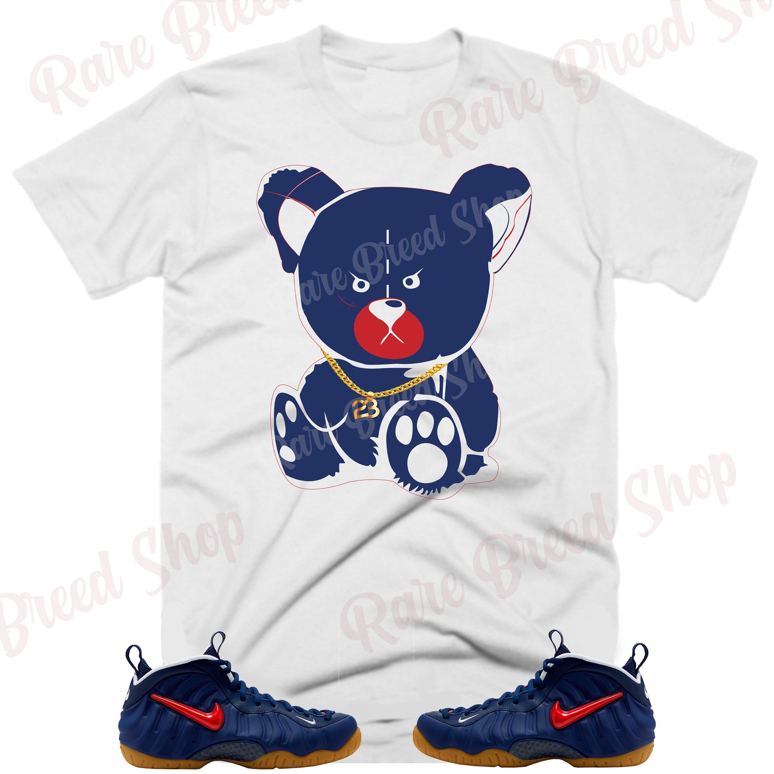 Teddy Bear Air Jordan Retro USA Foam Sneaker Tee Retro USA | Etsy