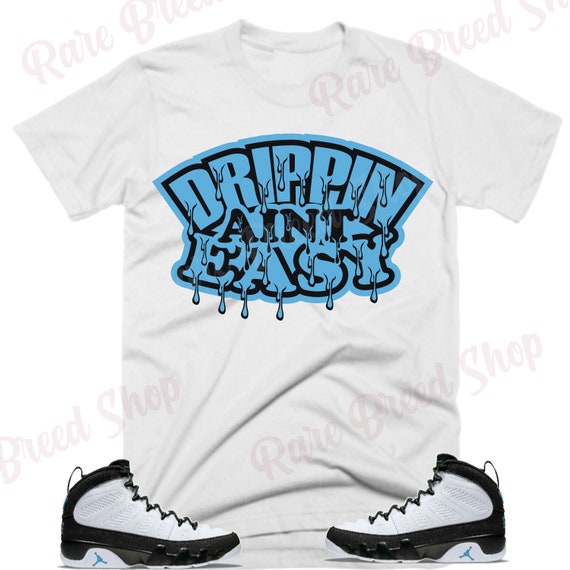 air jordan 9 university blue shirt