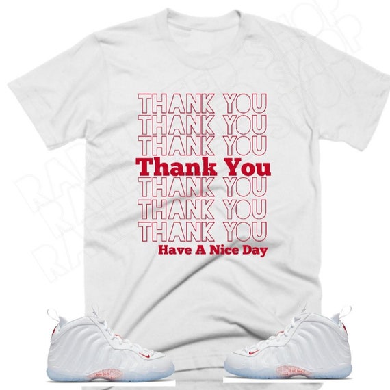 thank you foamposite