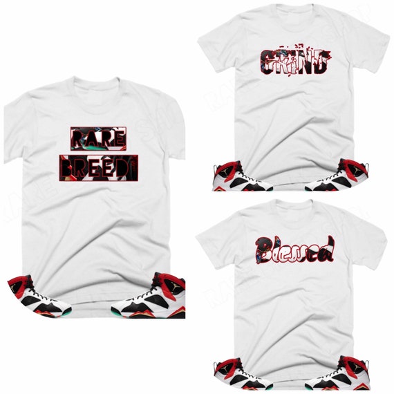 Jordan Retro 7 GC Chile Red Sneaker Tshirt Blessed | Etsy Ireland