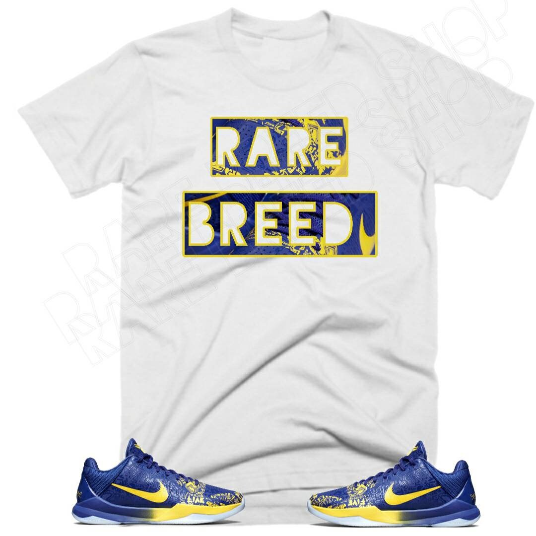 Kobe 5 Protro 5 Rings Rare Breed Shirt 
