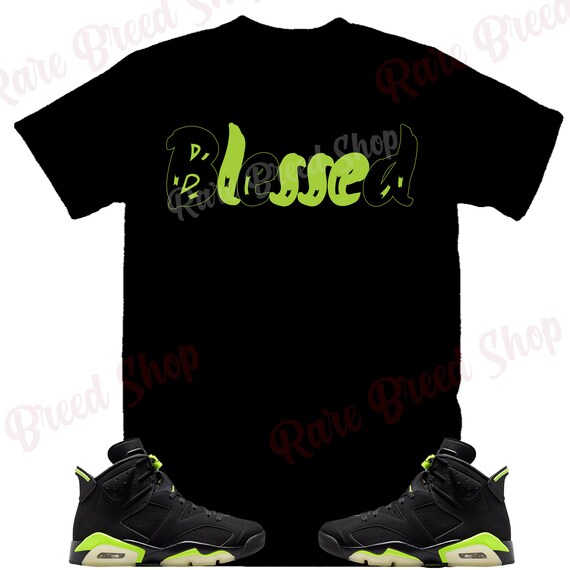 green jordan 6 shirt