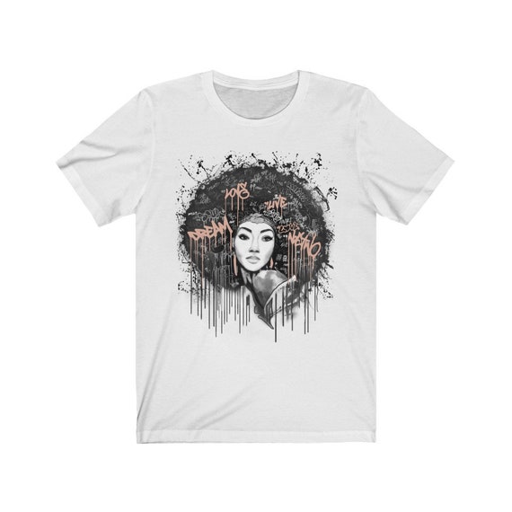 Afro Shirt to Match Nike Dunk Crimson 