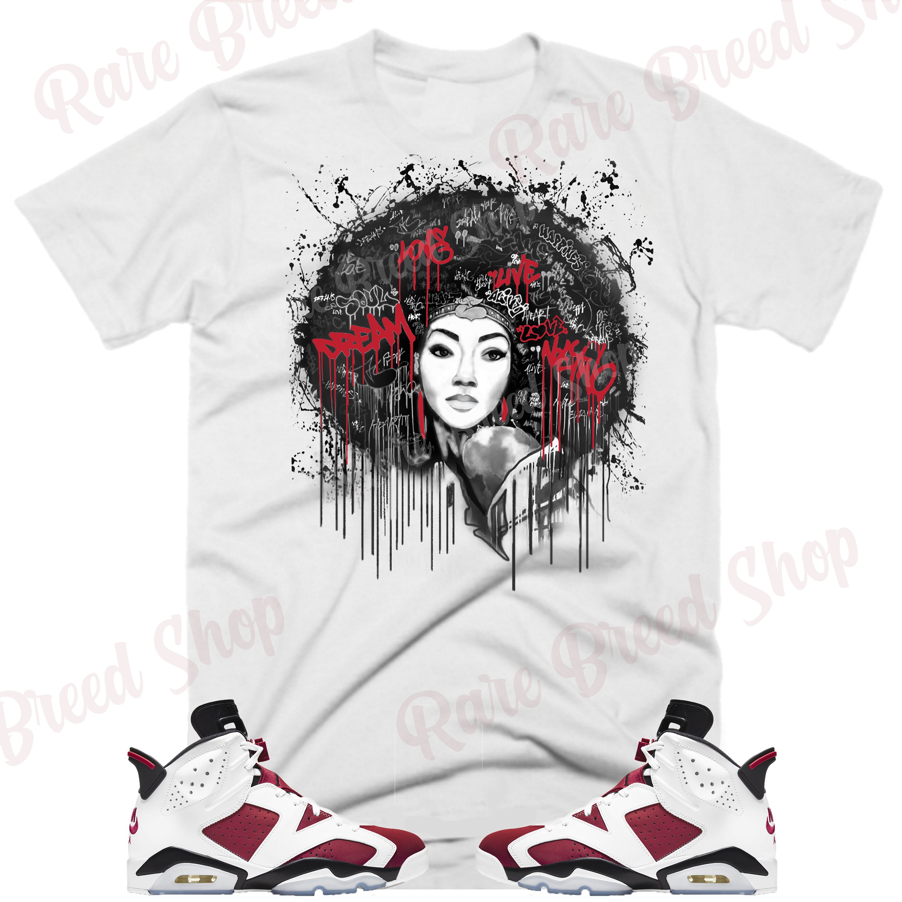 retro 6 carmine mens