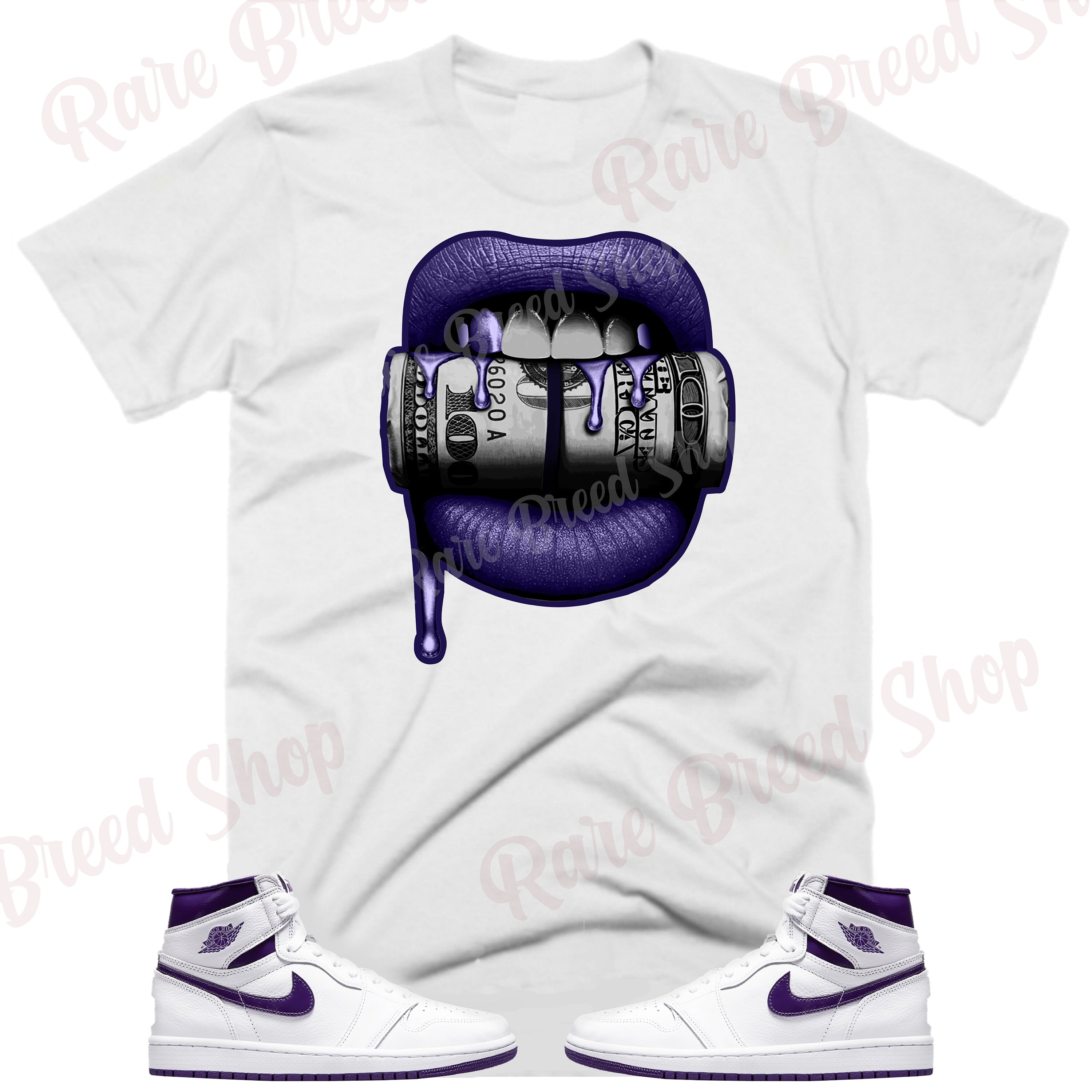 court purple 1s shirt