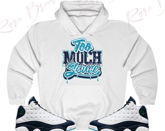 navy blue jordan hoodie