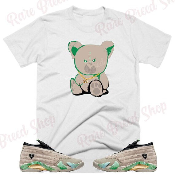 Camisa de oso de peluche a juego Air Jordan Retro 14 Aleali | Etsy España