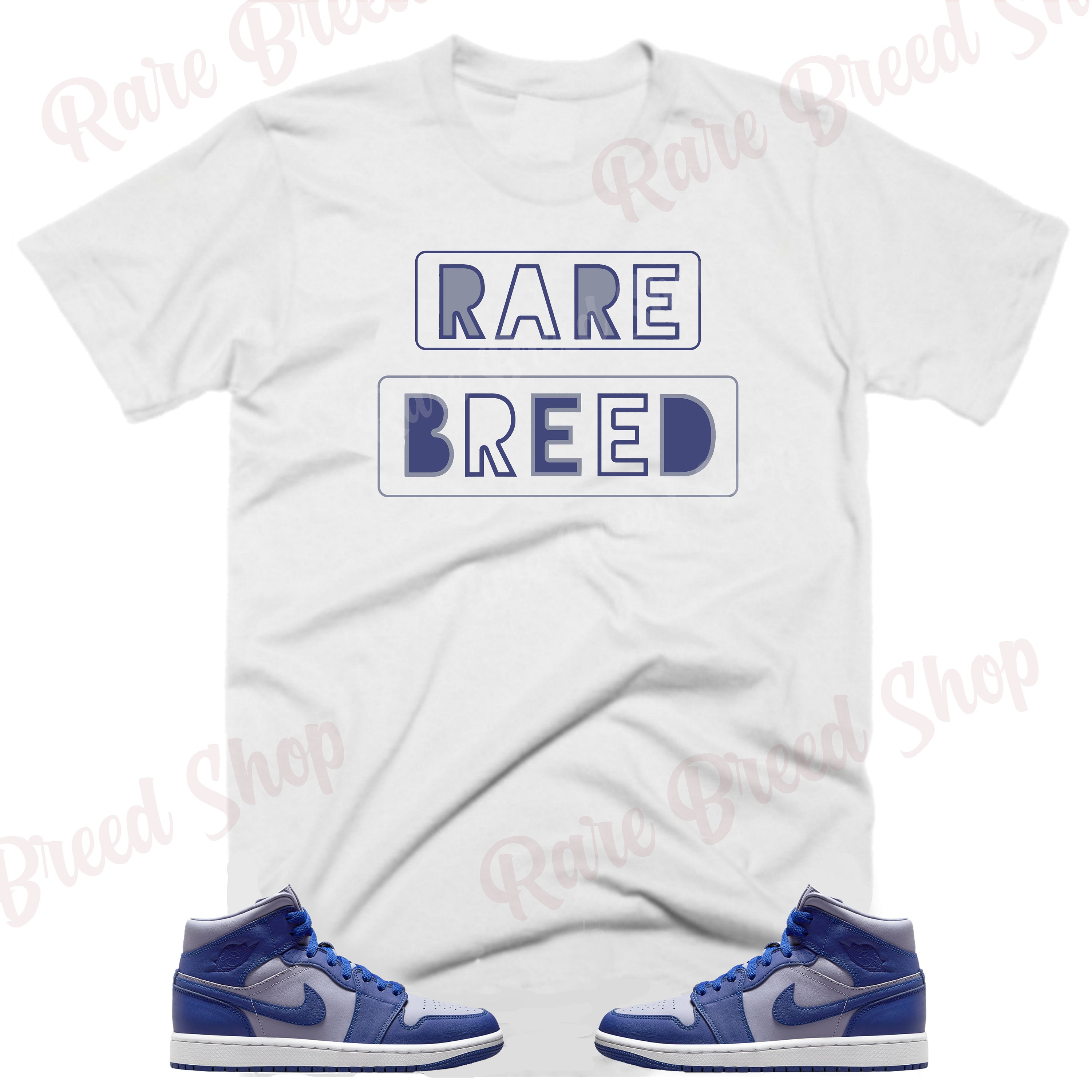 Match Air Jordan Retro 1 Deep Royal 
