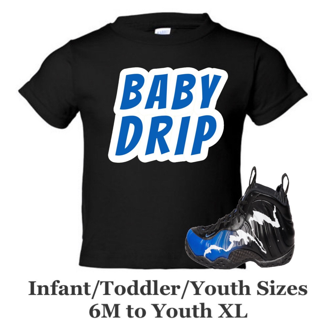 infant white foamposites