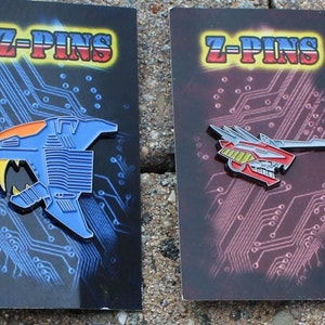 Z-pins: Zoids Enamel pins