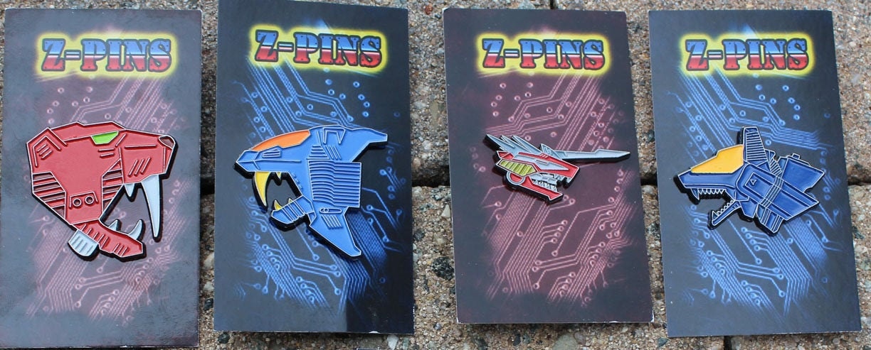 ZOIDSシール Z-pins: Zoids Enamel Pins - Etsy