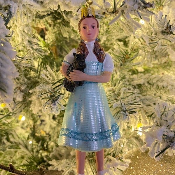 Dorothy and Toto Wizard of Oz Ornament