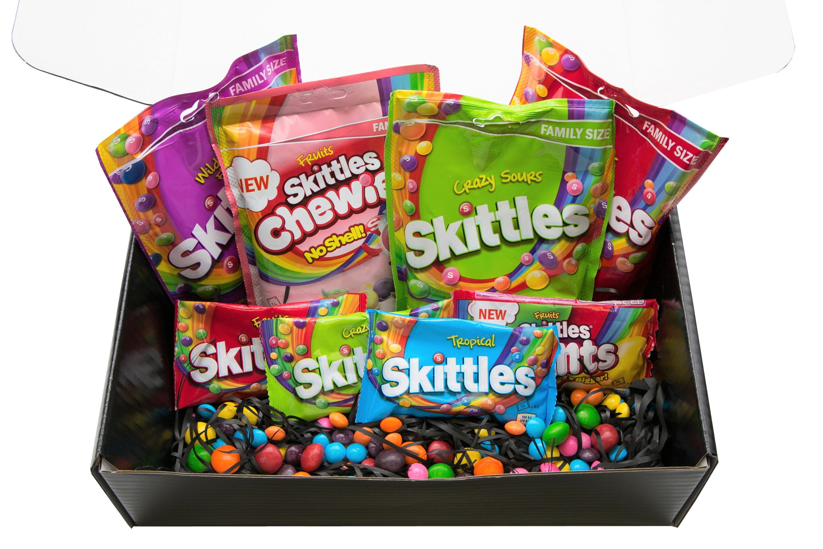 Skittles Sweets Lovers Variety Selection Gift Box Hamper With Etsy