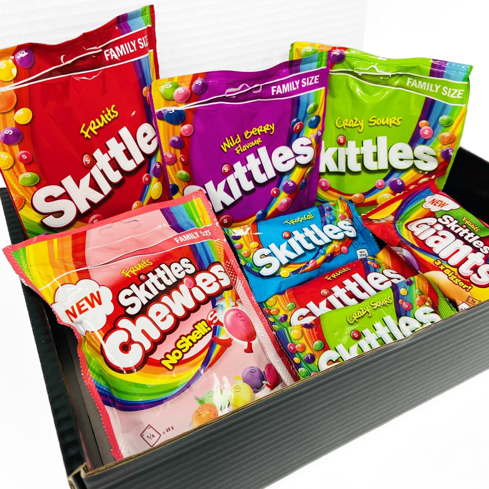 Skittles Sweets Lovers Variety Selection Gift Box Hamper With Etsy