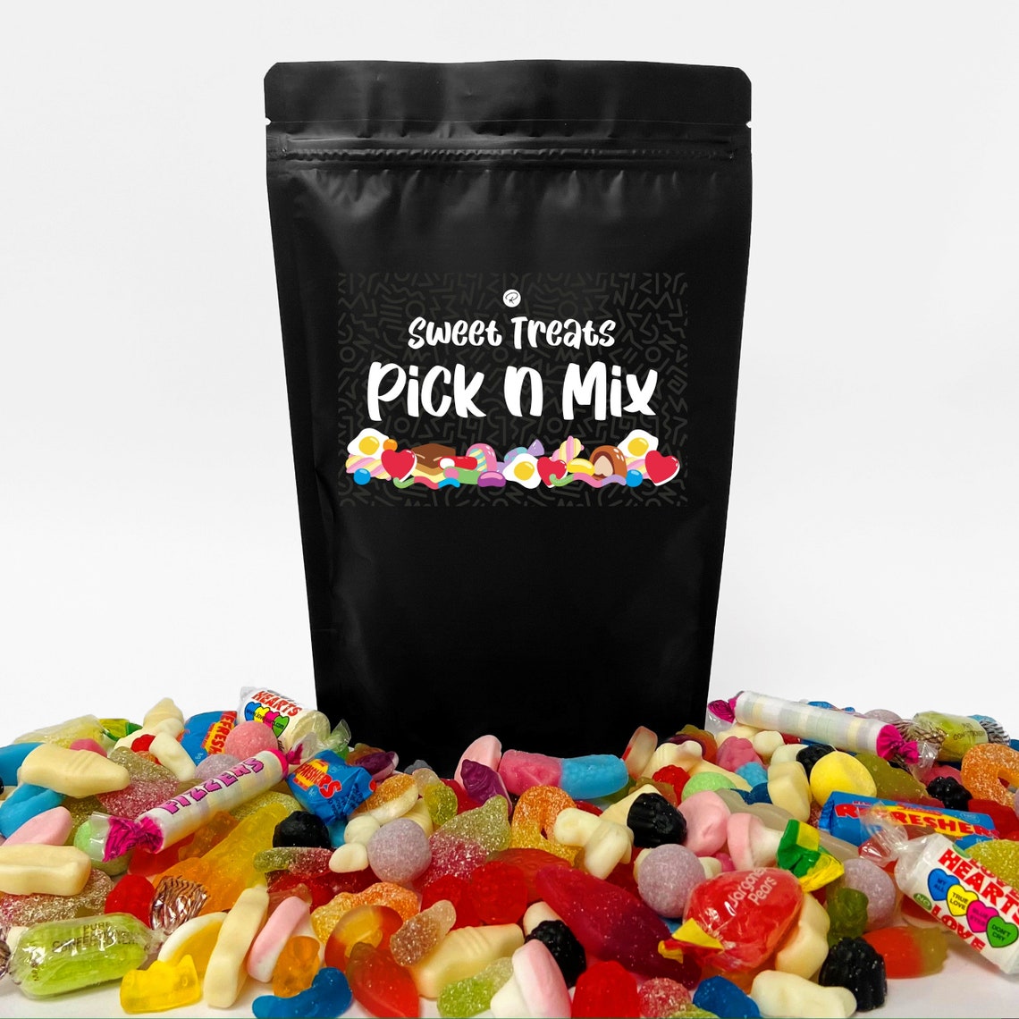 Fizzy Tangy Sour Sweets Pick N Mix Pouch Bag FREE Personalised Etsy