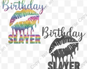 Download Visual Arts Proud Commercial Use Birthday Vector Image Svg Cricut Silhouette File Fun Digital Conceited Diy Birthday Slay Svg Cut File Drawing Drafting