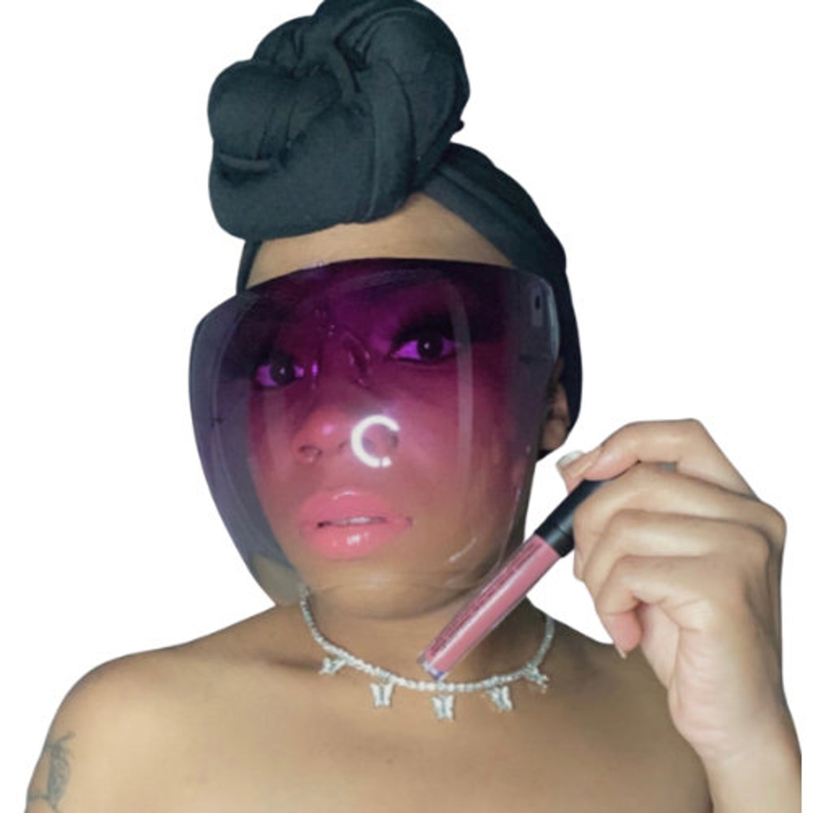 Colored Face Shields Tinted Face Shields Clear Transparent Etsy