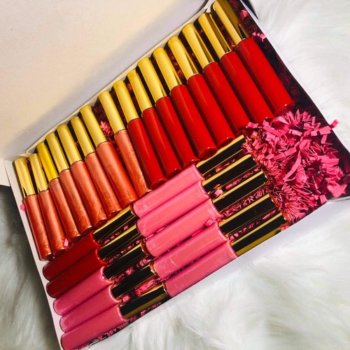 Wholesale Prefilled Lip Gloss Wand Tubes Squeeze Tubes Etsy