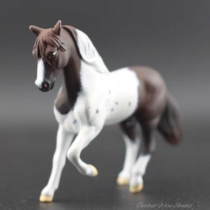 Custom Painted Breyer Paso Fino Model Horse: Overo Stablemate