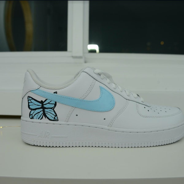 Custom Air Force One Butterfly Swoosh