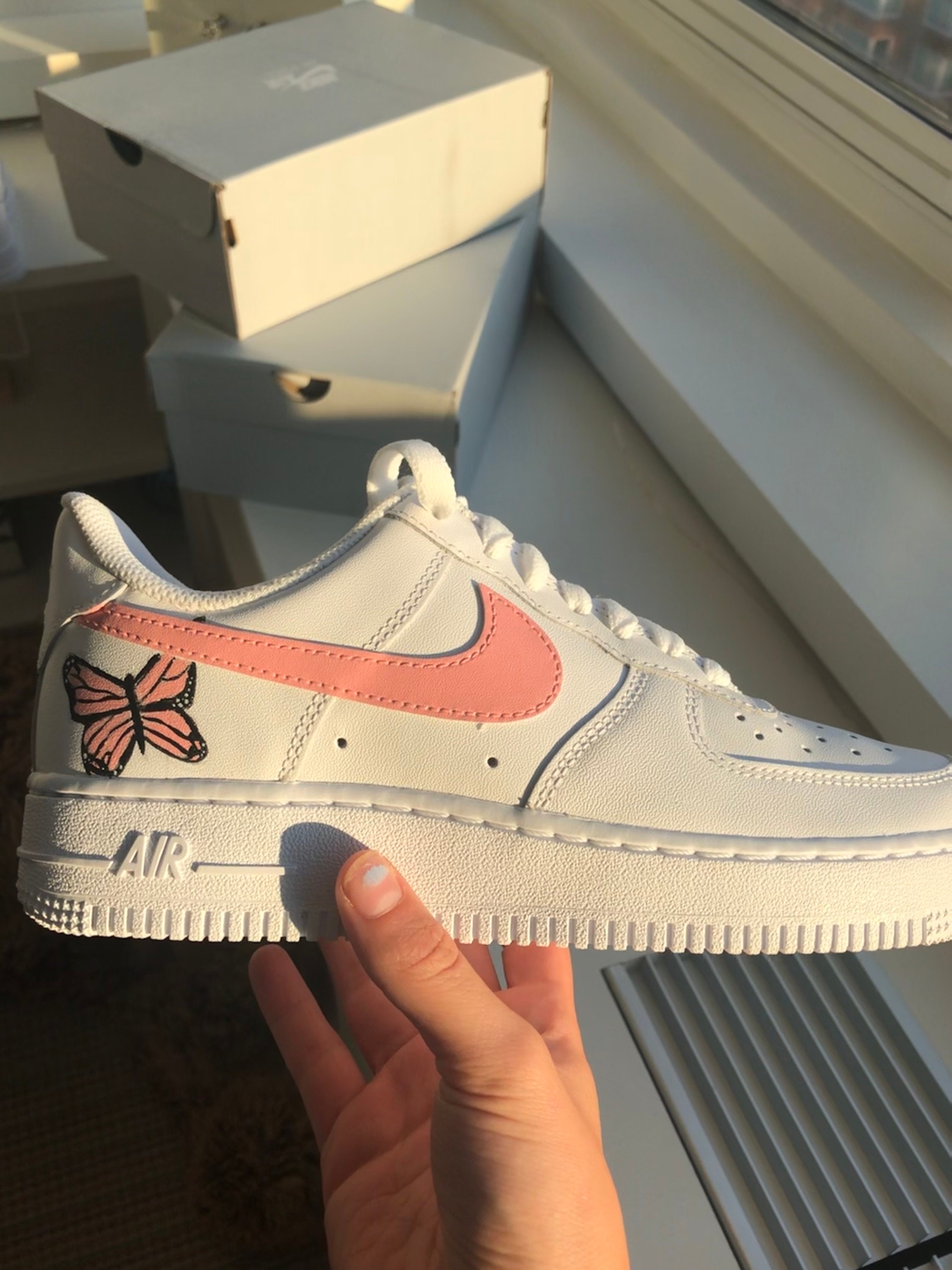 custom air force one butterfly