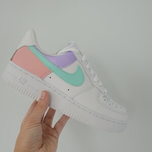 colorblock air force ones