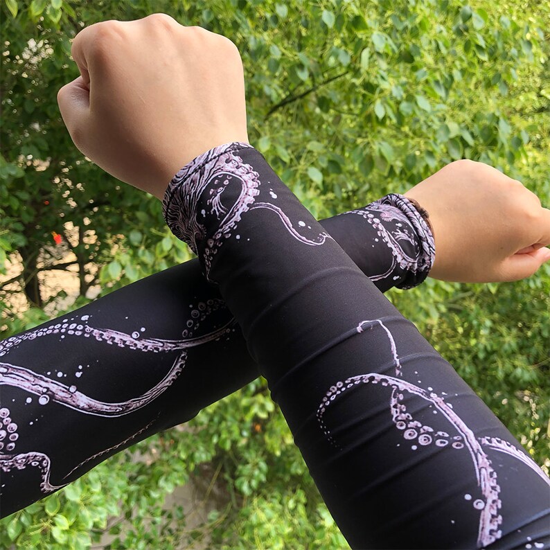 Octopus Arm Warmers, Long Arm Cover image 2