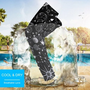 Colorful Universe Pattern Long Arm Sleeves Sun Protection Sleeve.Drive UV Protection.Child Arm Sleeves image 4