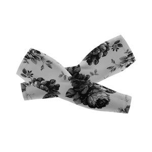 Gothic Floral Style Printed Long Arm Sleeves Long Arm Warmers,Sun Protection Sleeve.Drive UV Protection.Child Arm Sleeves image 1