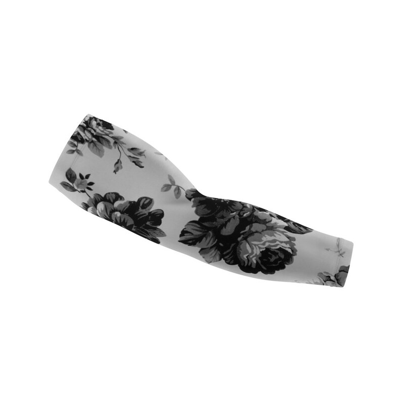 Gothic Floral Style Printed Long Arm Sleeves Long Arm Warmers,Sun Protection Sleeve.Drive UV Protection.Child Arm Sleeves image 2