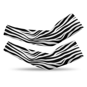 Zebra Seamless Pattern Pattern Arm Cover,Arm Sleeves,UV Sunscreen Sleeve image 1