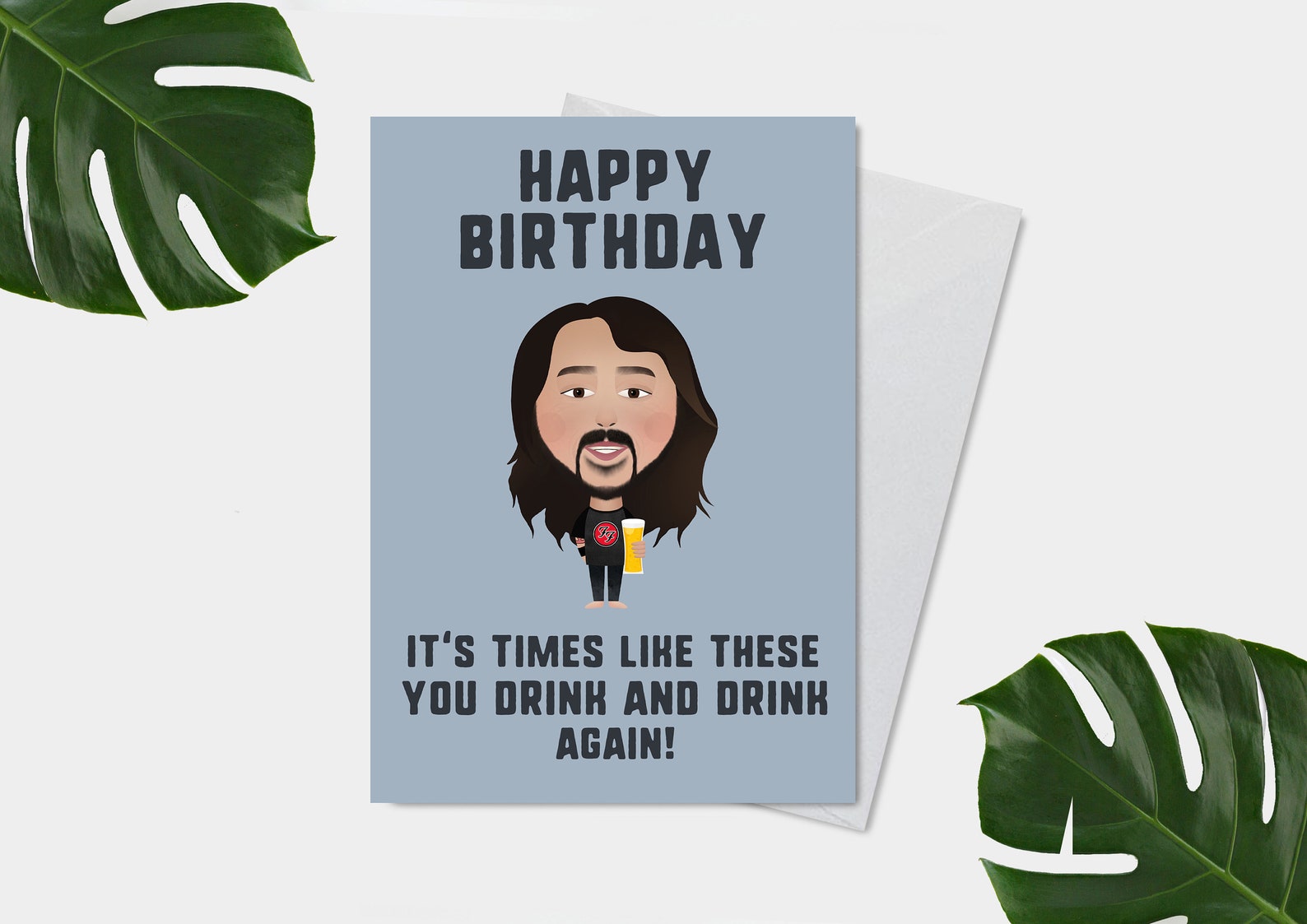 Dave Grohl Birthday Card Foo Fighters Card Dave Grohl Etsy Dave Grohl Birthday Card Foo Fighters Card Dave Grohl Etsy