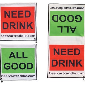 Golf Towel - Beer Cart Caddie