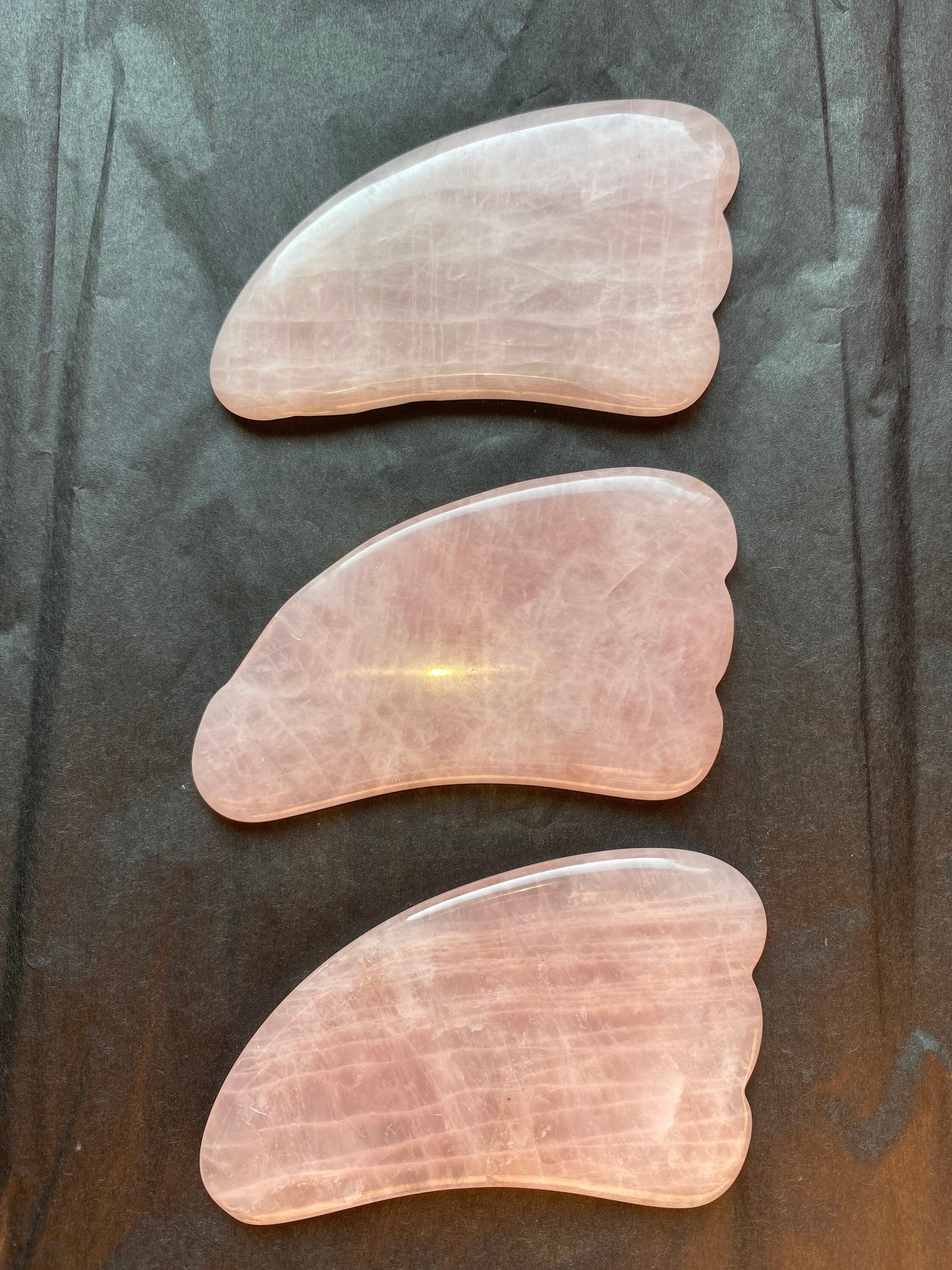 rose quartz gua sha tool rose quartz gua sha tool