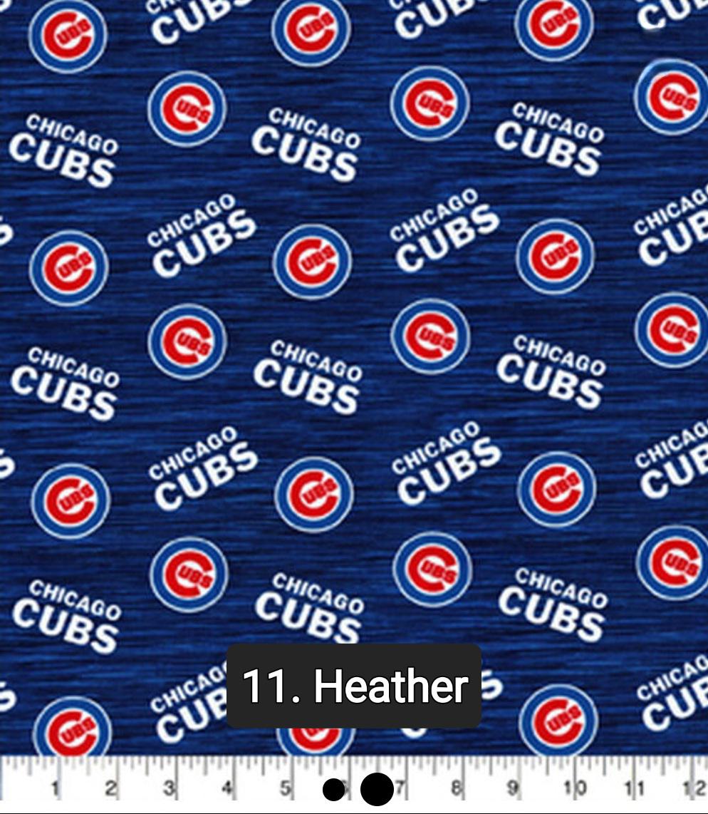 Chicago Cubs Fabric Cotton - Etsy