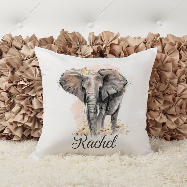 Elephant Cushion Etsy UK